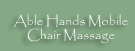 Able Hands Mobile Chair Massage